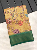 Load image into Gallery viewer, Aadvika Pure Soft Tussar Silk Saree | Shoppers Trend
