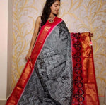Load image into Gallery viewer, Kavya Semi Tussar Silk Saree | Shoppers Trend
