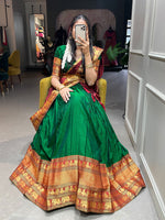 Load image into Gallery viewer, Priya Narayan Pet Dhavani Set / Langa Davani / Half Sarees | Shoppers Trend
