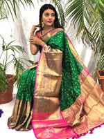 Load image into Gallery viewer, Tulasi Soft Kanjivaram Silk Saree | Shoppers Trend
