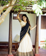 Load image into Gallery viewer, Ohm Shanthi Oshana Dhavani Set For Onam
