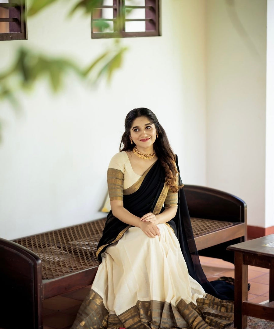 Ohm Shanthi Oshana Dhavani Set For Onam