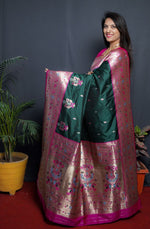 Load image into Gallery viewer, Aditi Pure Soft Silk Saree | Shoppers Trend
