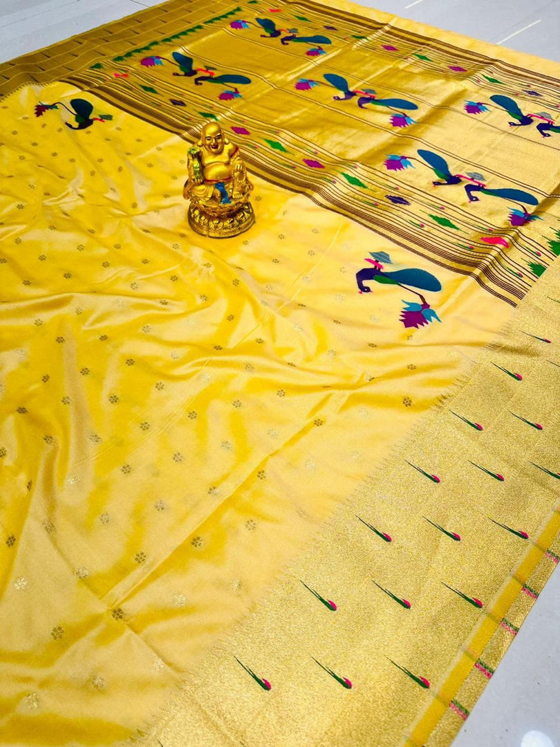 Khusali Soft Silk Saree | Shoppers Trend