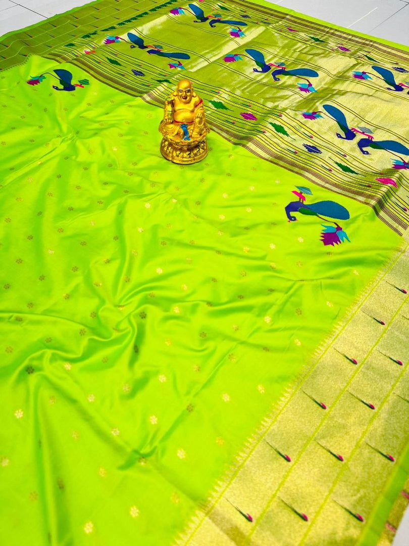 Khusali Soft Silk Saree | Shoppers Trend
