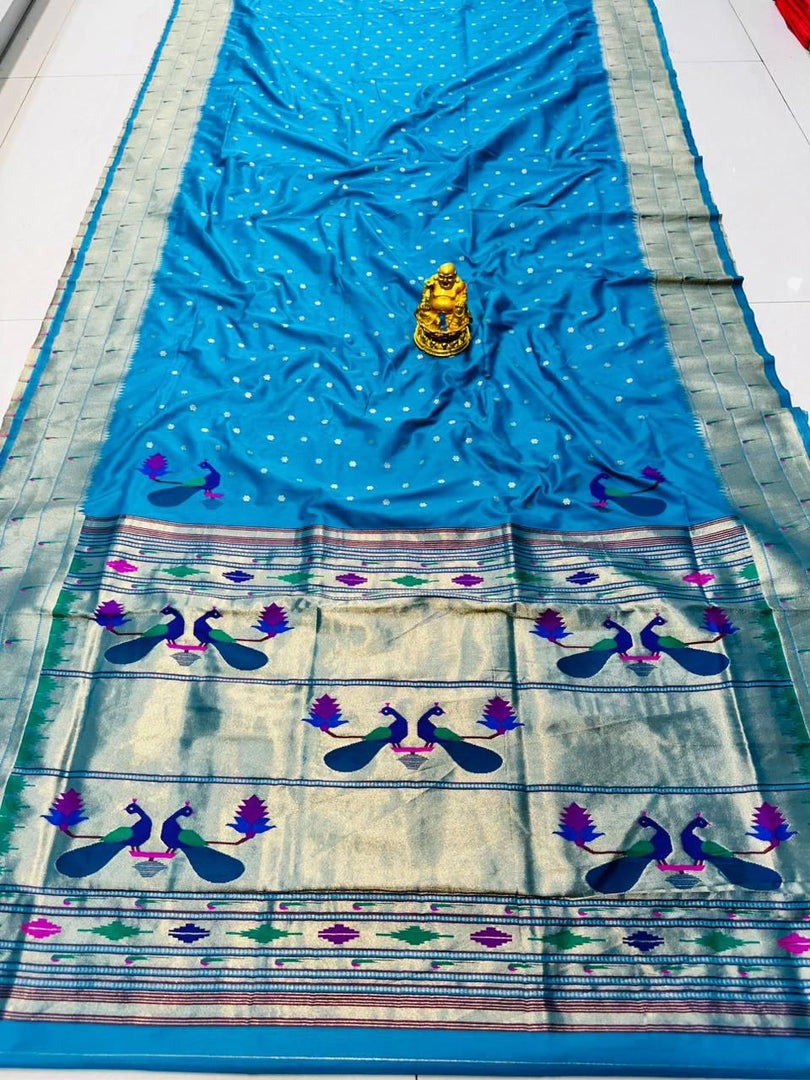 Khusali Soft Silk Saree | Shoppers Trend