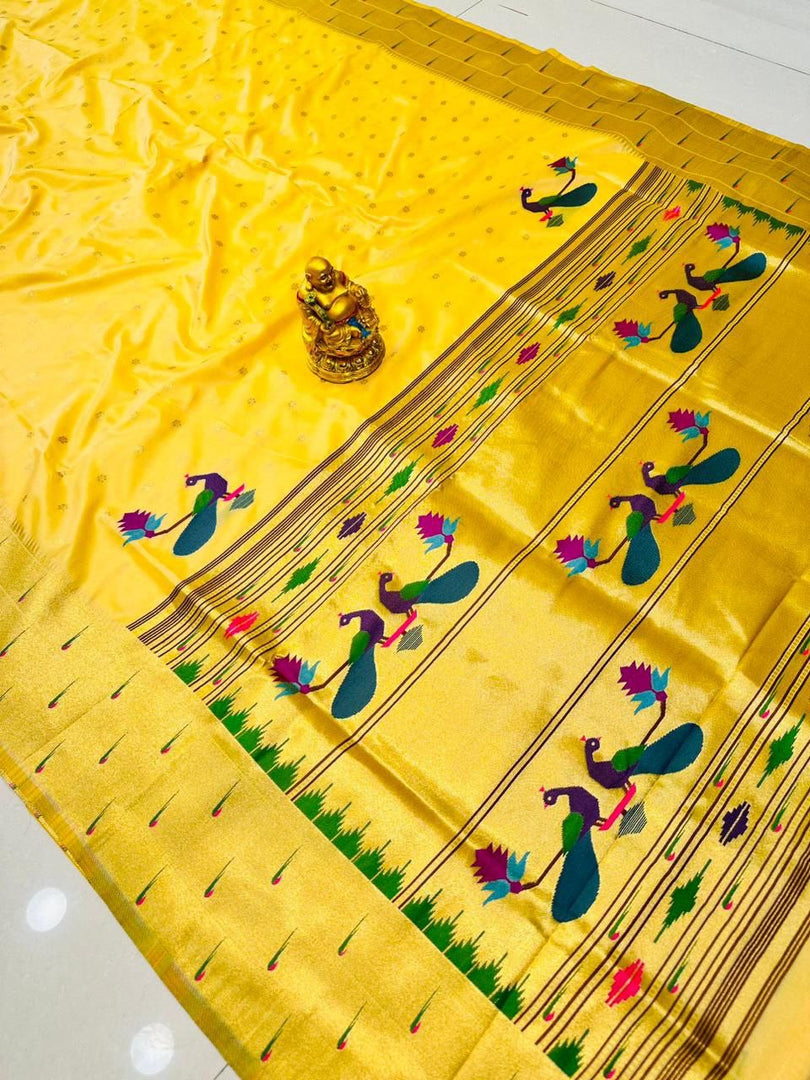 Khusali Soft Silk Saree | Shoppers Trend