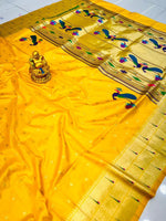 Load image into Gallery viewer, Khusali Soft Silk Saree | Shoppers Trend
