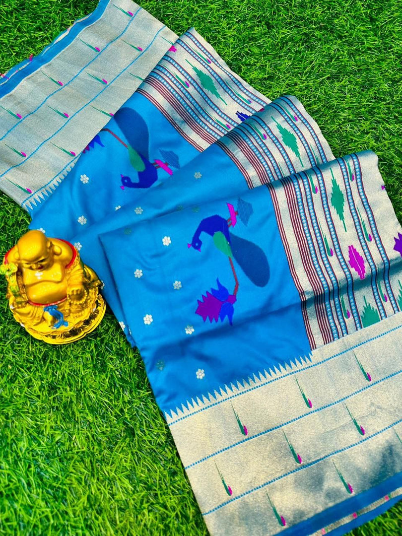 Khusali Soft Silk Saree | Shoppers Trend