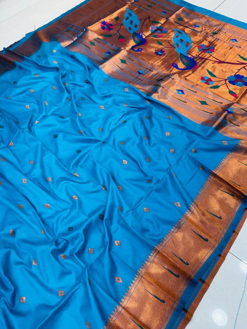 Nirali Pure Soft Silk Saree | Shoppers Trend