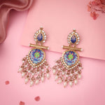 Load image into Gallery viewer, Nandani  Contemporary Jhumkas Earrings | Shoppers Trend
