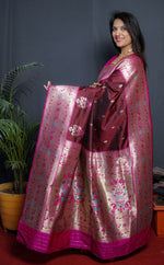 Load image into Gallery viewer, Aditi Pure Soft Silk Saree | Shoppers Trend
