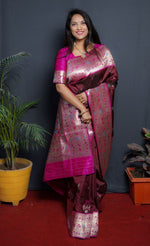 Load image into Gallery viewer, Aditi Pure Soft Silk Saree | Shoppers Trend
