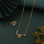 Load image into Gallery viewer, Jiya Gold Finish Chain with Ring | Shoppers Trend
