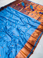Load image into Gallery viewer, Nirali Pure Soft Silk Saree | Shoppers Trend
