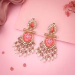 Load image into Gallery viewer, Nandani  Contemporary Jhumkas Earrings | Shoppers Trend
