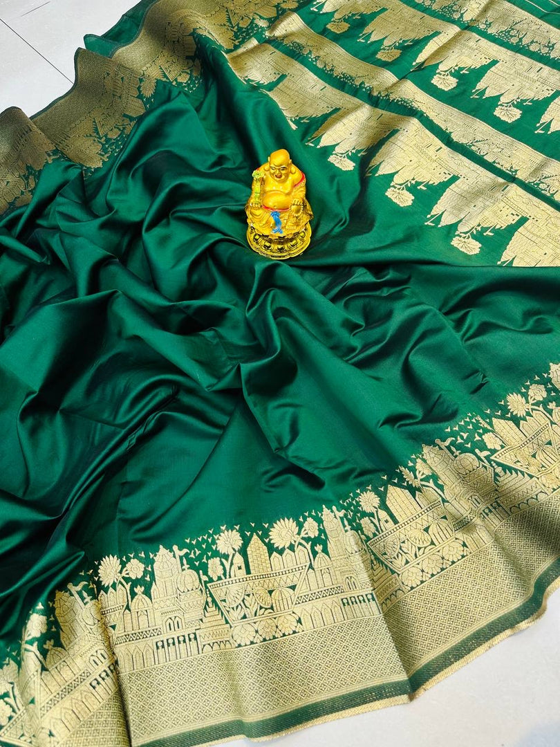 Deni Soft Silk Saree | Shoppers Trend