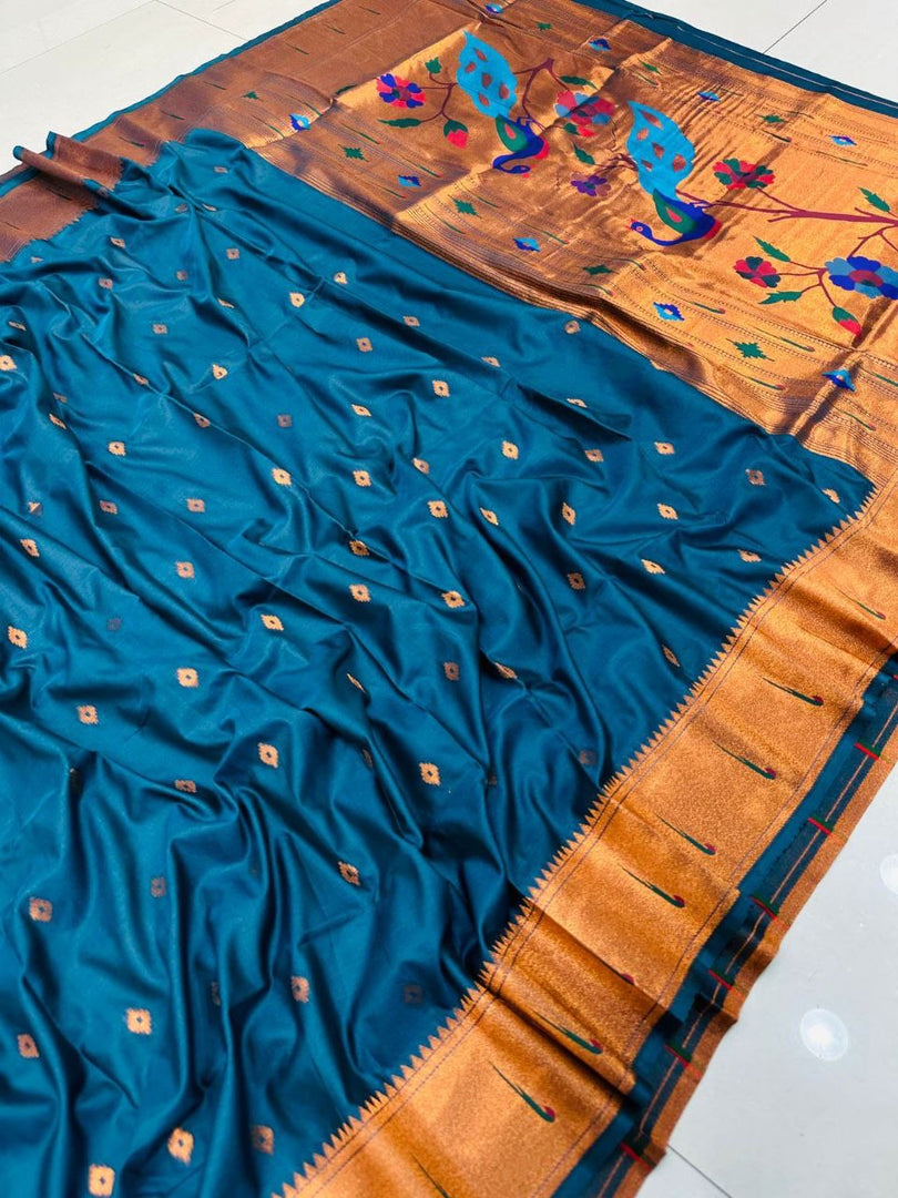 Nirali Pure Soft Silk Saree | Shoppers Trend