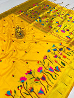 Load image into Gallery viewer, Khusi Pure Soft Silk Saree | Shoppers Trend
