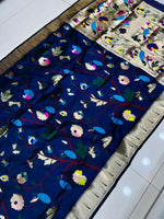 Load image into Gallery viewer, Chandani Soft Silk Saree | Shoppers Trend

