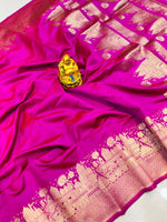 Load image into Gallery viewer, Deni Soft Silk Saree | Shoppers Trend
