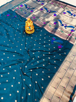 Load image into Gallery viewer, Khusali Soft Silk Saree | Shoppers Trend
