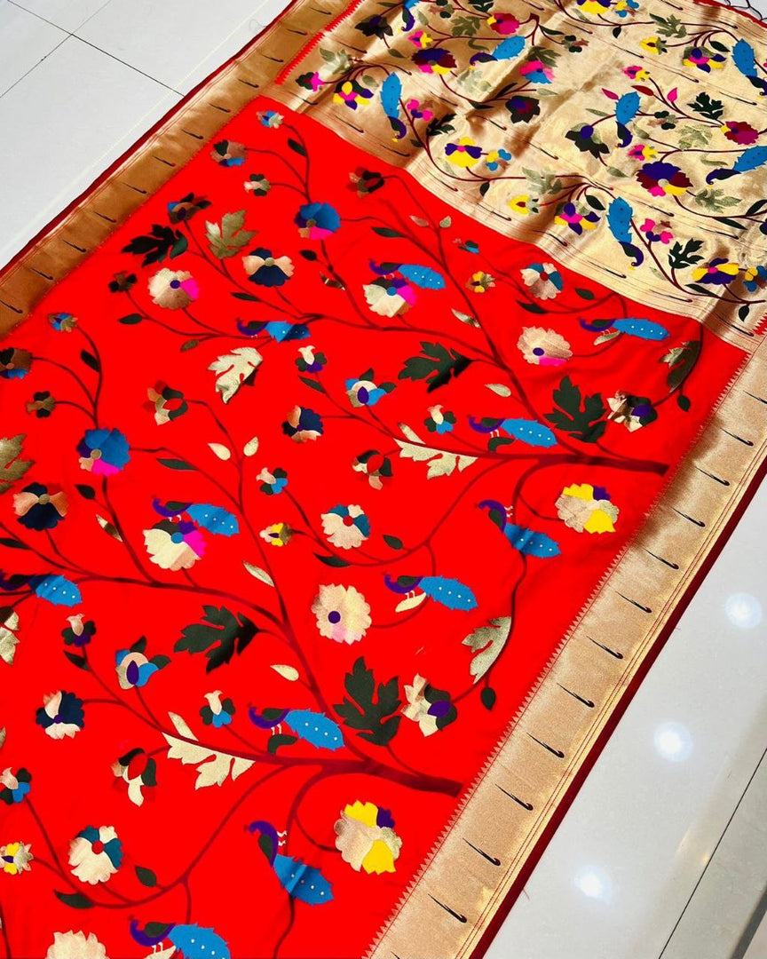 Chandani Soft Silk Saree | Shoppers Trend