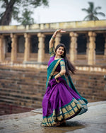 Load image into Gallery viewer, Radha Krishn dhavani set (fully stiched ) - Premium DHAVANI from shoppers trend - Just Rs. 999! Shop now at shoppers trend
