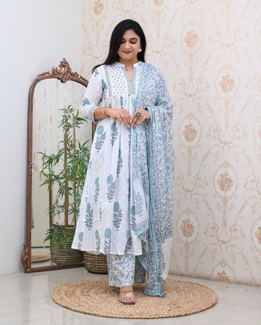 Ravina Pure Cotton  Kurti | Shoppers Trend