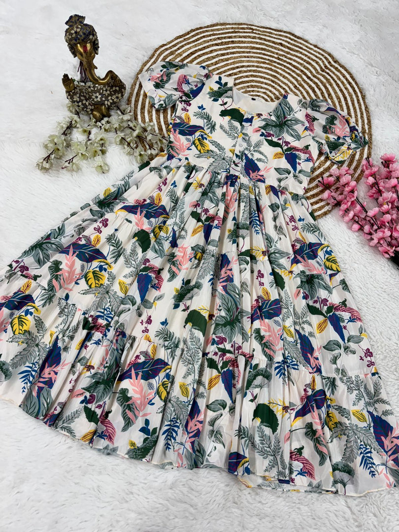 Dharati Soft Muslin Dress | Shoppers Trend