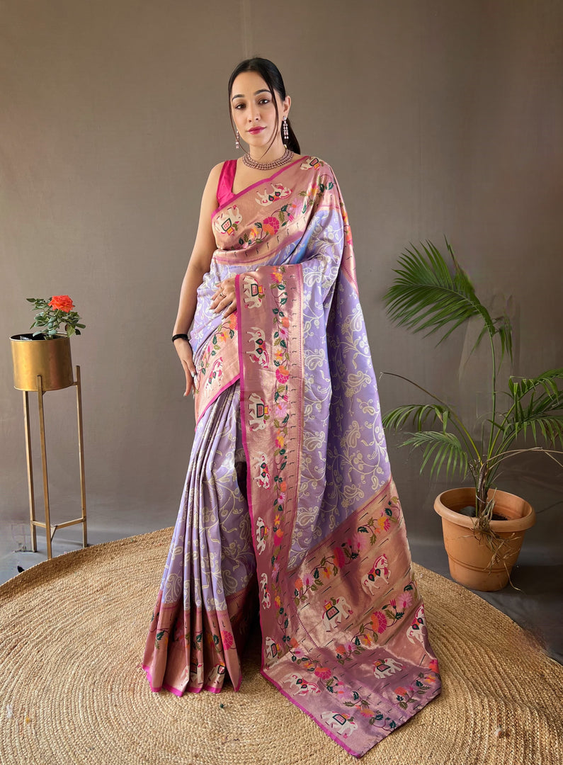 Gomati Paithani Saree | Shoppers Trend