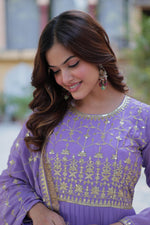 Load image into Gallery viewer, Riyanshika Star Georgette Anarkali | Shoppers Trend

