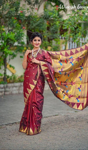 Ananya Pure Soft Silk Saree | Shoppers Trend