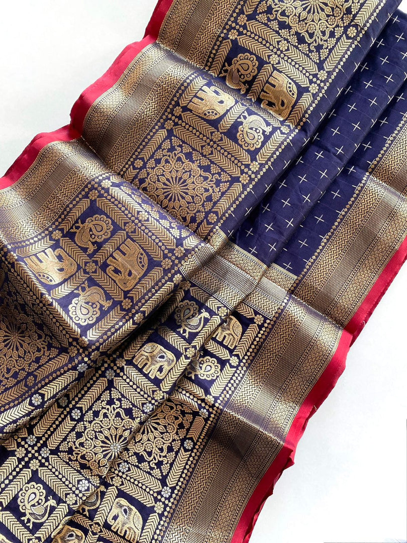 Ratan Kanjivaram Saree | Shoppers Trend