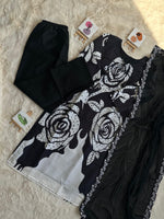 Load image into Gallery viewer, Simran Maslin Cotton Soft Black Kurti  | Shoppers Trend
