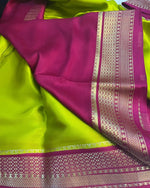 Load image into Gallery viewer, Janavi Semi Mysore Silk Saree |  Pongal Special | Pure Mysore Silk
