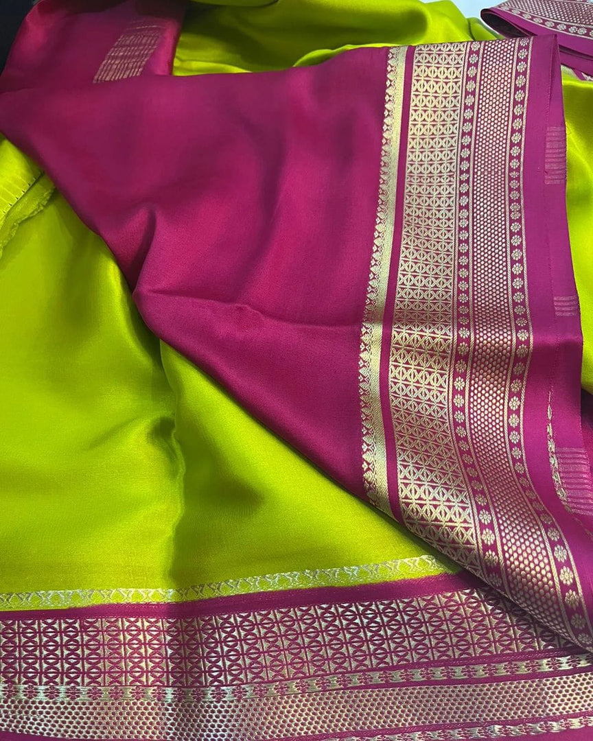 Janavi Semi Mysore Silk Saree |  Pongal Special | Pure Mysore Silk