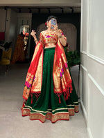 Load image into Gallery viewer, Paithini Dhavani Set / Half Saree
