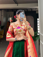 Load image into Gallery viewer, Paithini Dhavani Set / Half Saree
