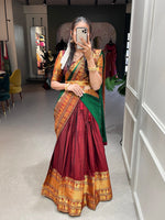 Load image into Gallery viewer, Narayanpet Langa Voni Set
