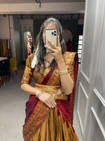 Load image into Gallery viewer, Narayanpet Langa Voni Set
