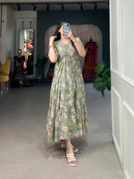 Load image into Gallery viewer, Nisha Georgette Pista Dress | Shoppers Trend
