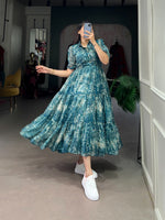 Load image into Gallery viewer, Shilpa Tabby Silk Dress | Shoppers Trend
