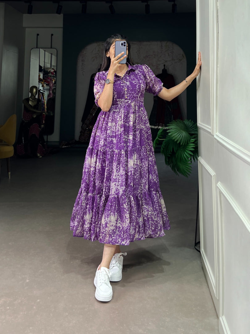 Shilpa Tabby Silk Dress | Shoppers Trend