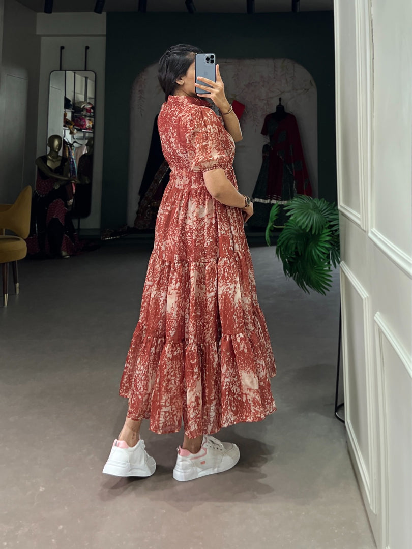 Shilpa Tabby Silk Dress | Shoppers Trend