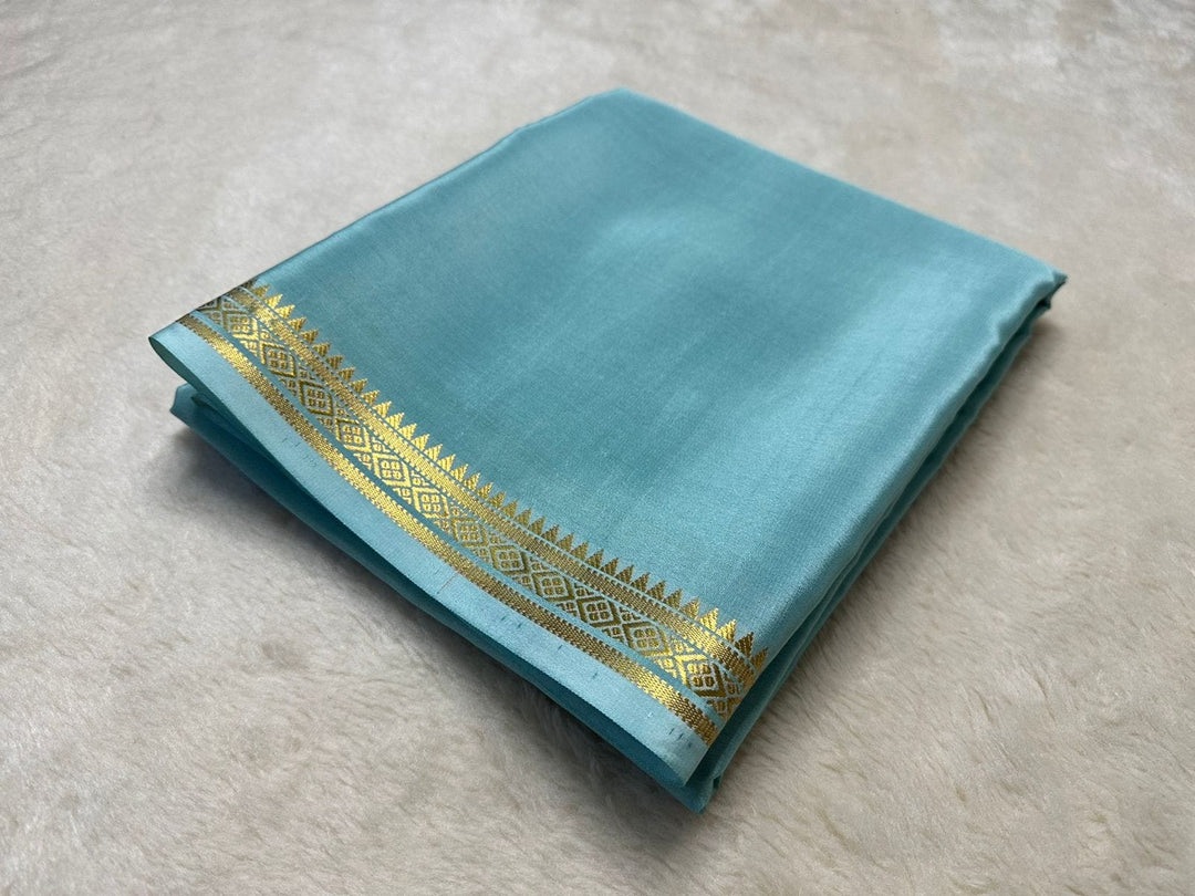 Sonali Semi-Mysore Silk Saree | Shoppers Trend