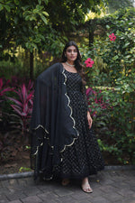 Load image into Gallery viewer, Aayushi Faux Georgette Anarkali | Shoppers Trend
