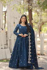 Load image into Gallery viewer, Vaishali Vichitra Shimmer Anarkali | Shoppers Trend
