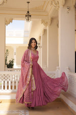 Load image into Gallery viewer, Laxmi Faux Georgette Gajri Anarkali Set
