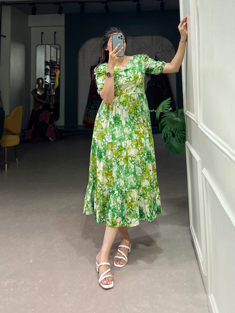 Neha Rayon Dress | Shoppers Trend
